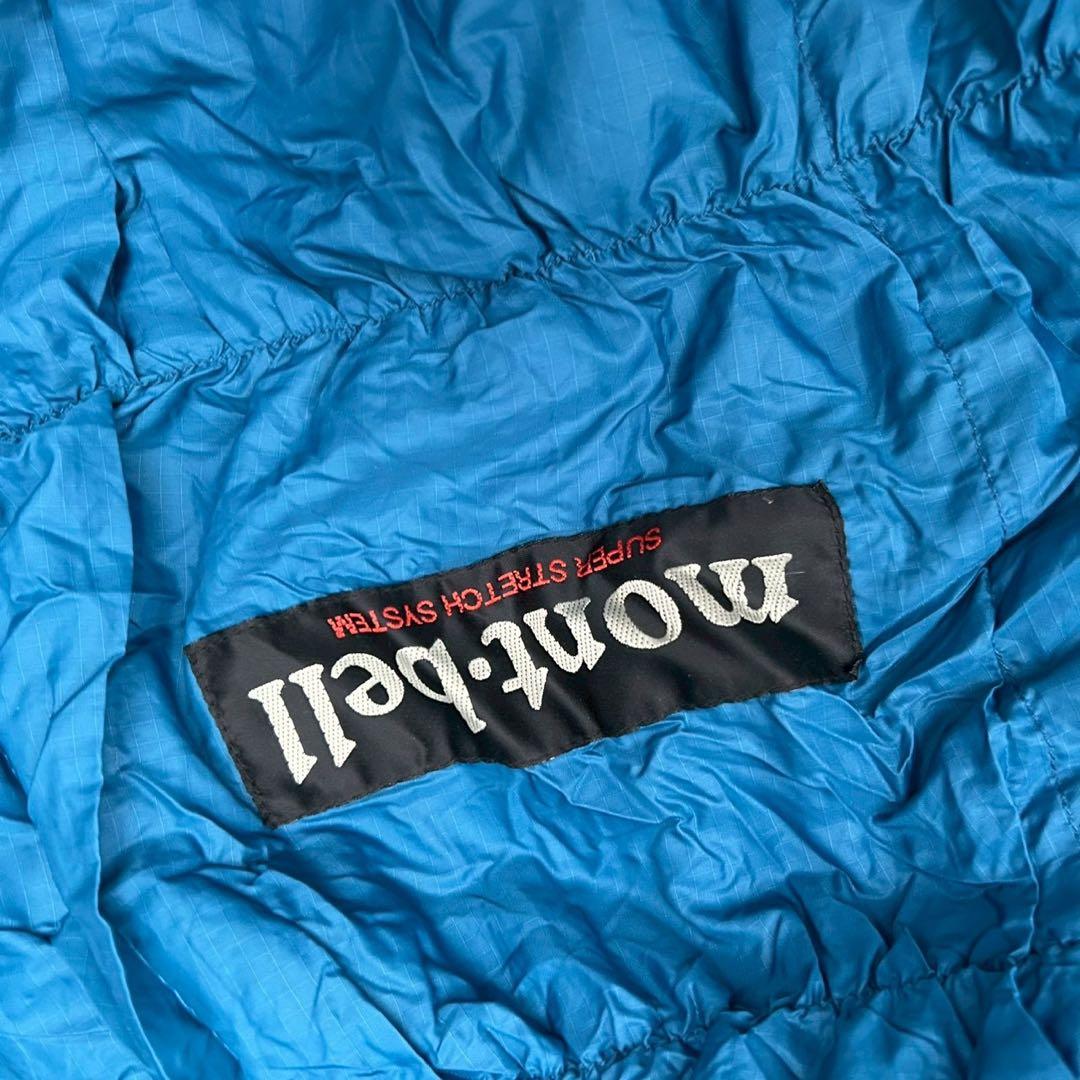 モンベル　スーパーストレッチ システム ダウンハガー #4 右ジッパー