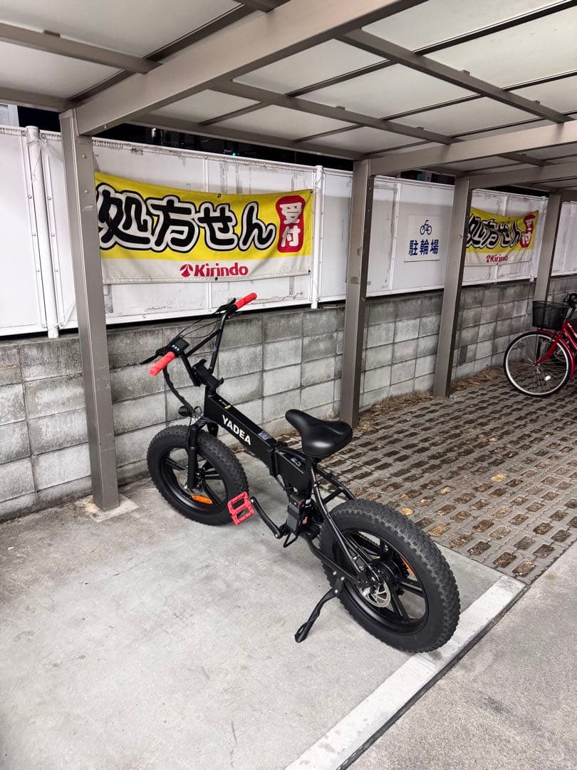YADEA 電動アシスト自転車 ファットタイヤ
