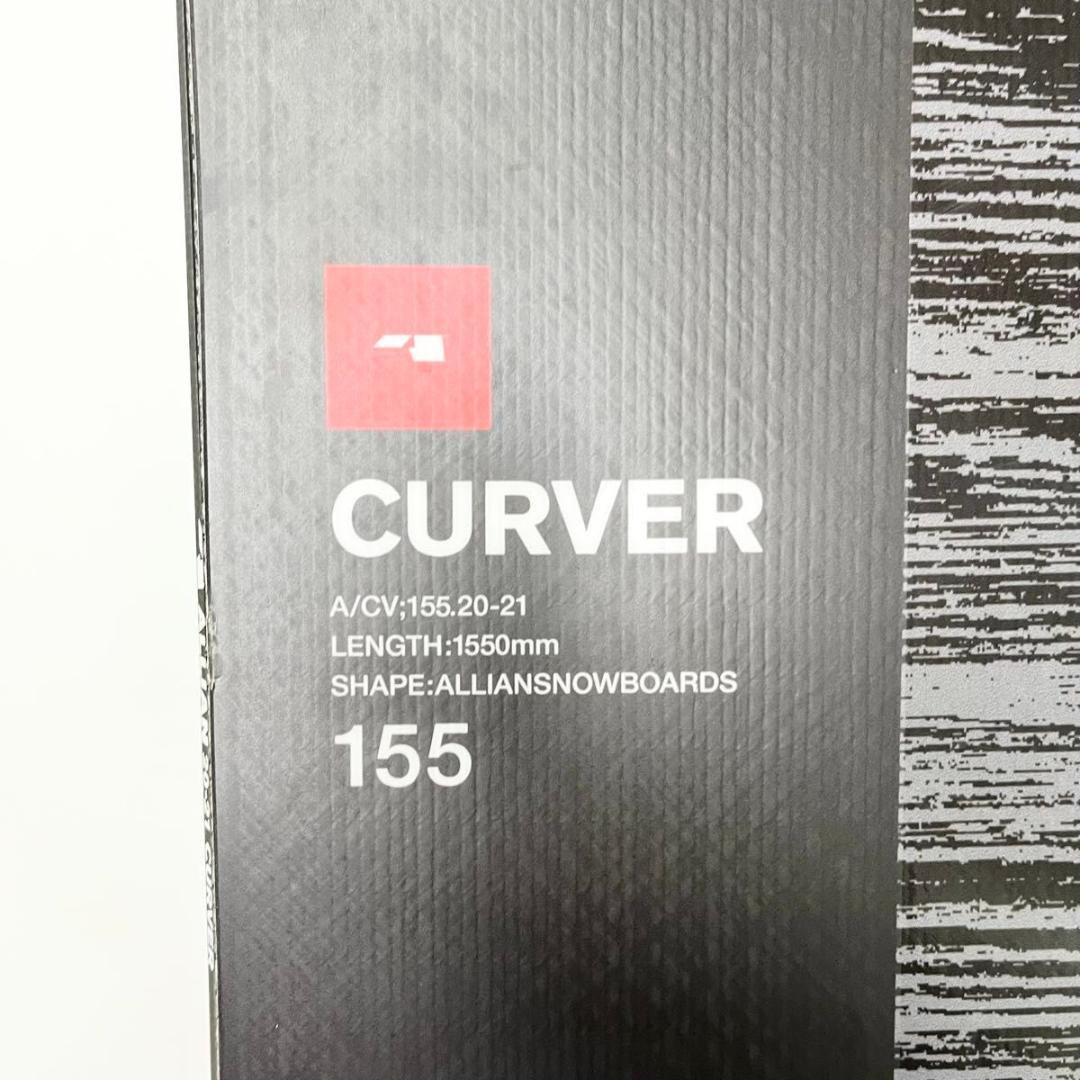 ALLIAN CURVER アライアン スノーボード 155cm 20-21年