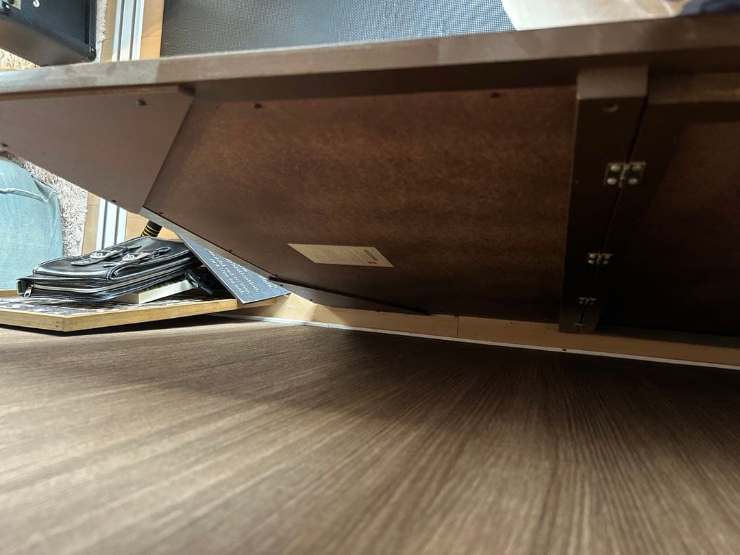 全身 アンティーク調 天然木製 ウッド 大型 立て掛け 転倒・飛散防止加工