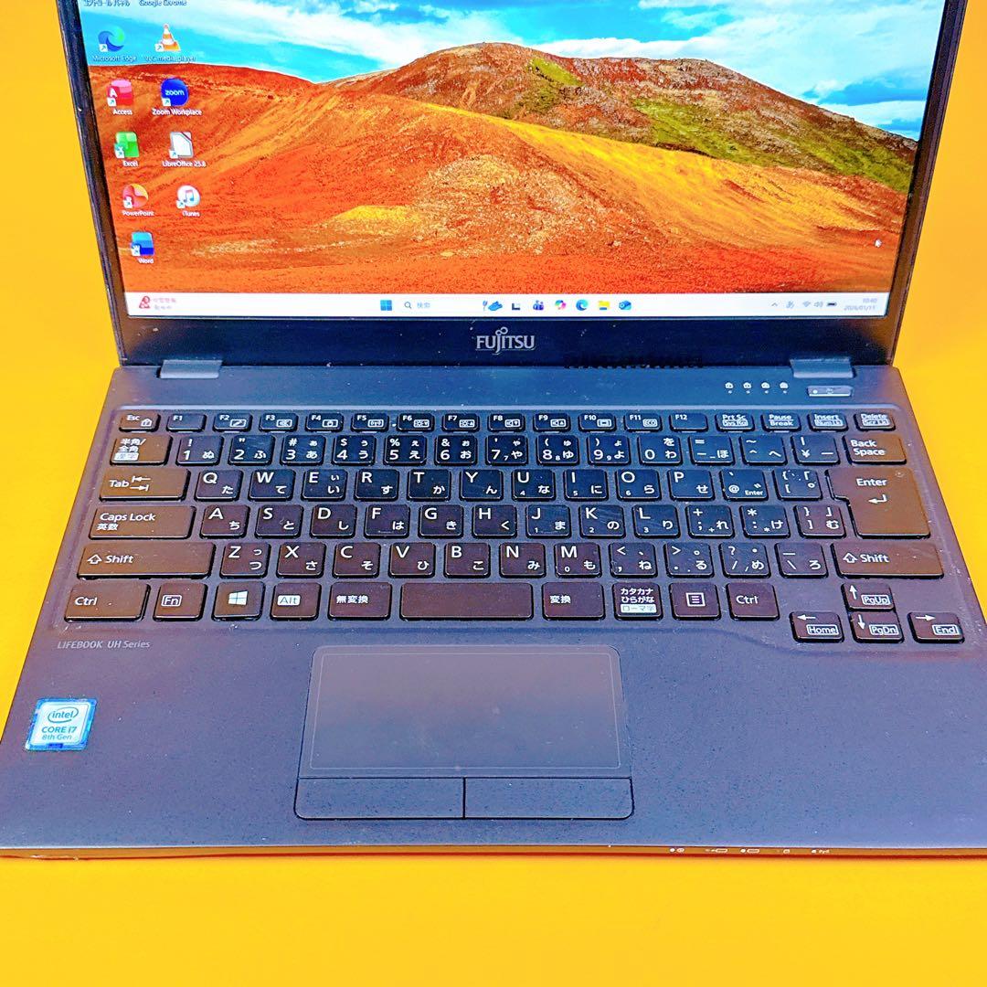 第8世代i7‼️windows11 ノートパソコン 爆速SSD オフィス2021