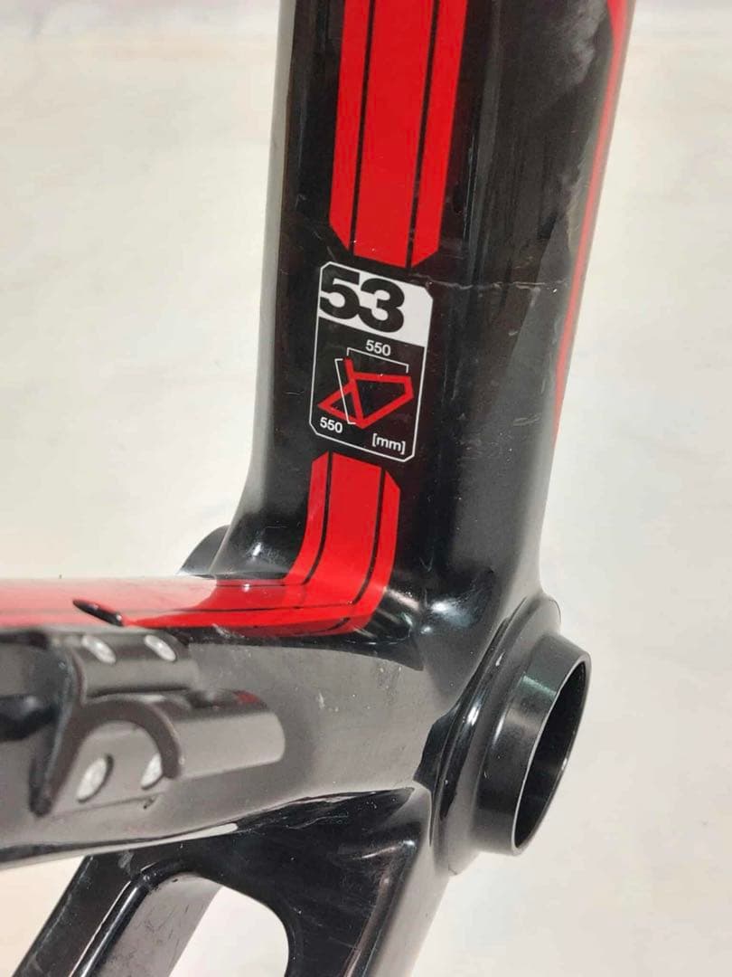 【ジャンク】BMC Teammachine SLR01カーボンフレームセット53