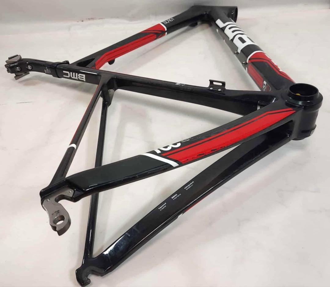 【ジャンク】BMC Teammachine SLR01カーボンフレームセット53