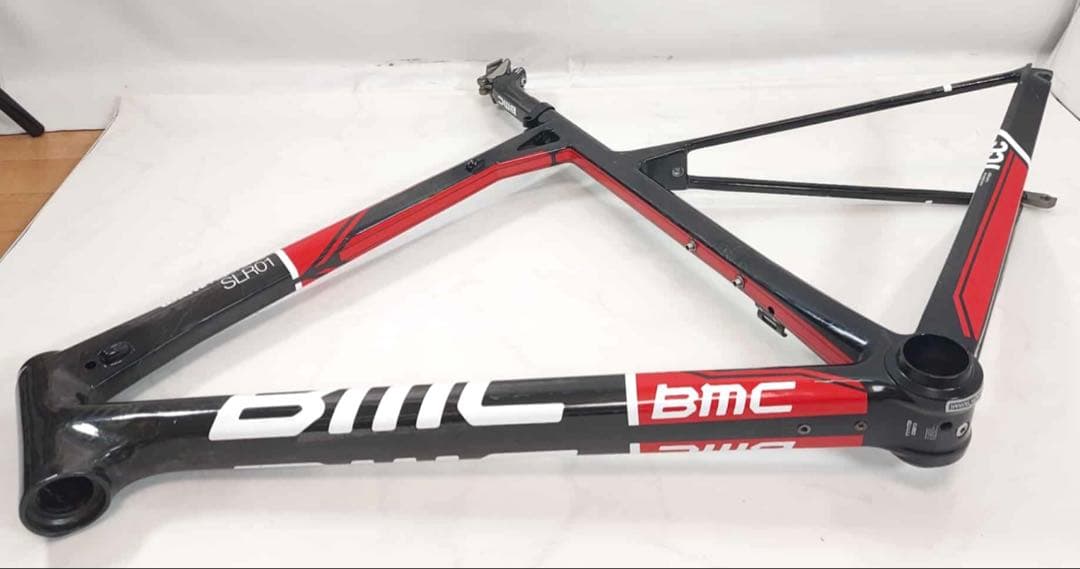 【ジャンク】BMC Teammachine SLR01カーボンフレームセット53