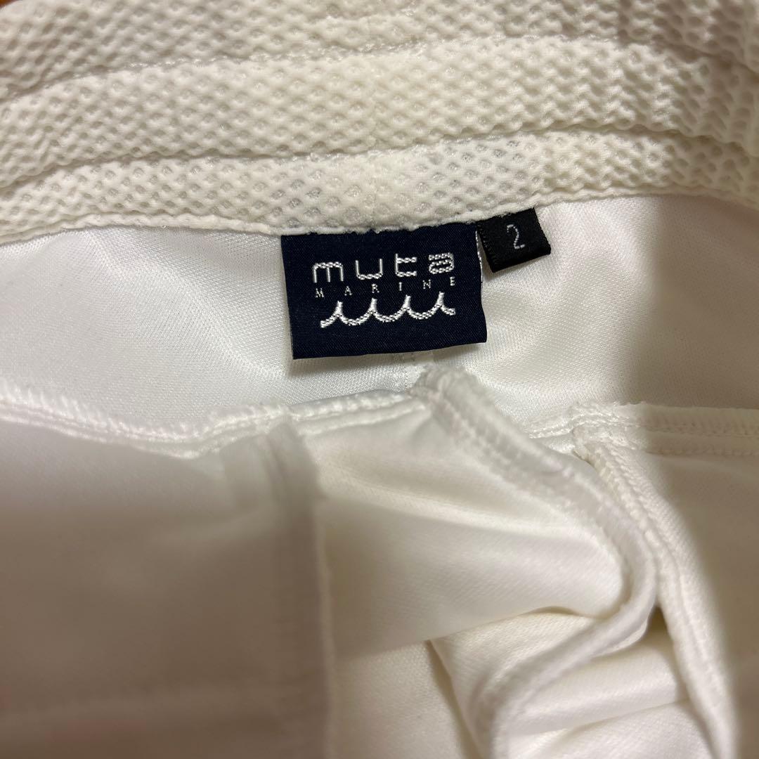 mutu MARINE ストレッチメッシュクロップドパンツ 美品