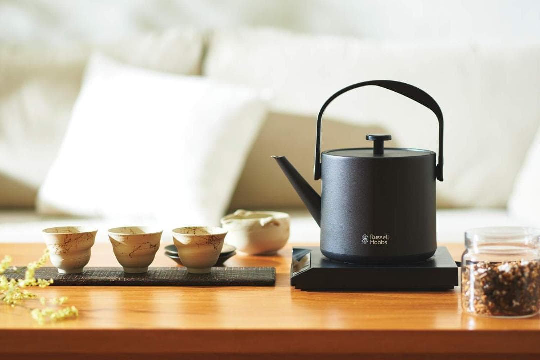 大石アンドアソシエイツ 電気ケトル 温度調整可能 0.6L 7106JP-BK