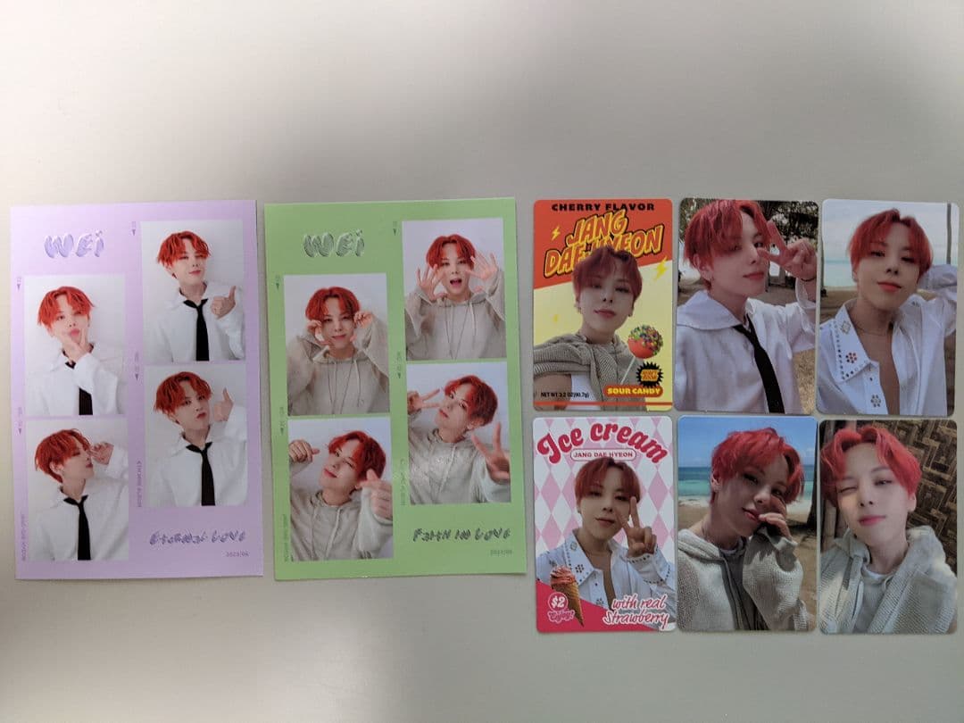WEi 6th Mini Album デヒョン トレカ - メルカリ