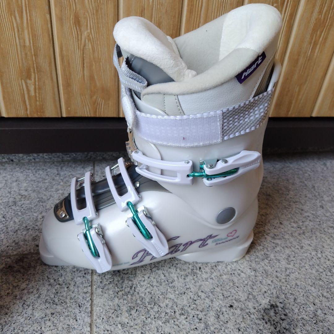 超極美品‼️Hart 女性用スキー用ブーツ ホワイト　25cm