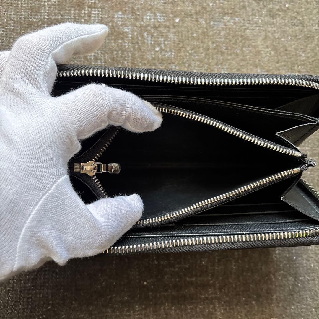 ルイ・ヴィトン ジッピーウォレット 長財布 エピ ブラック RFID