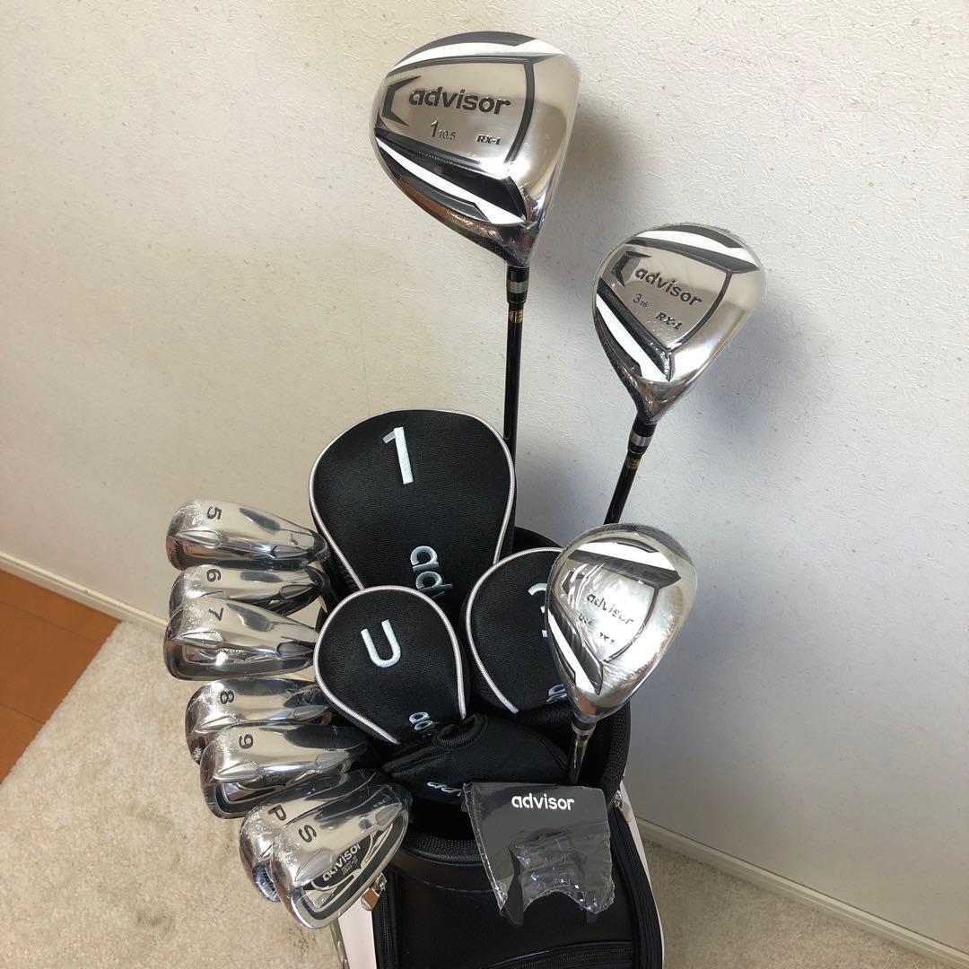 新品　未使用品❗️ゴルフクラブセット　メンズ　優しい初心者用