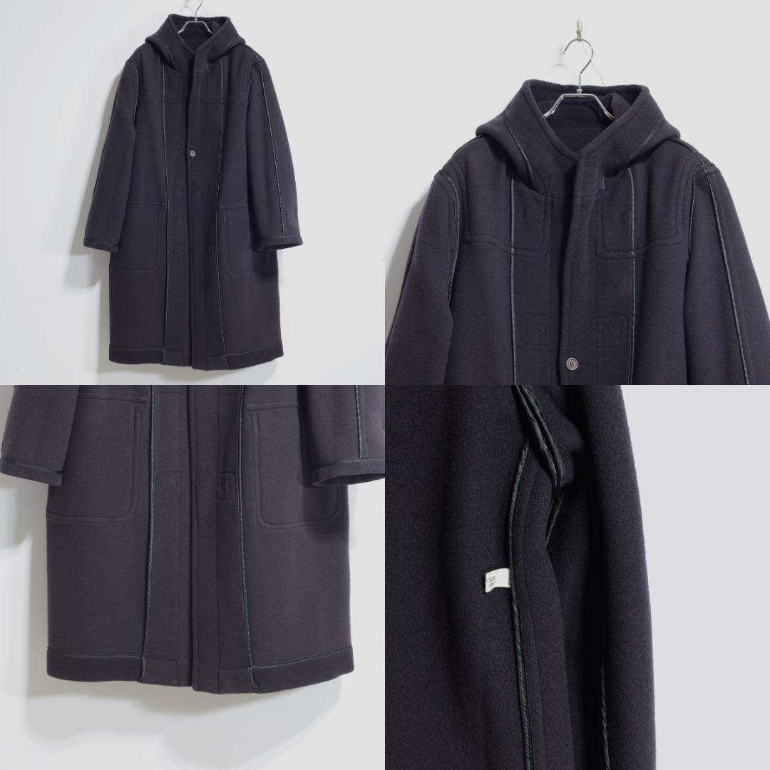 超極上品 インバーティア製 グレンモア ムーアブルック ダッフル パープル 38