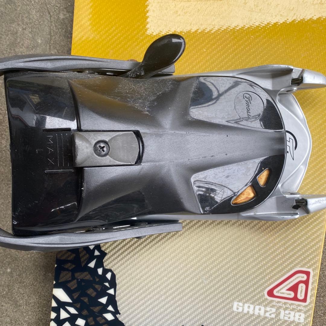 GRAZ138 スノーボードセット　 (板・ビンディング)