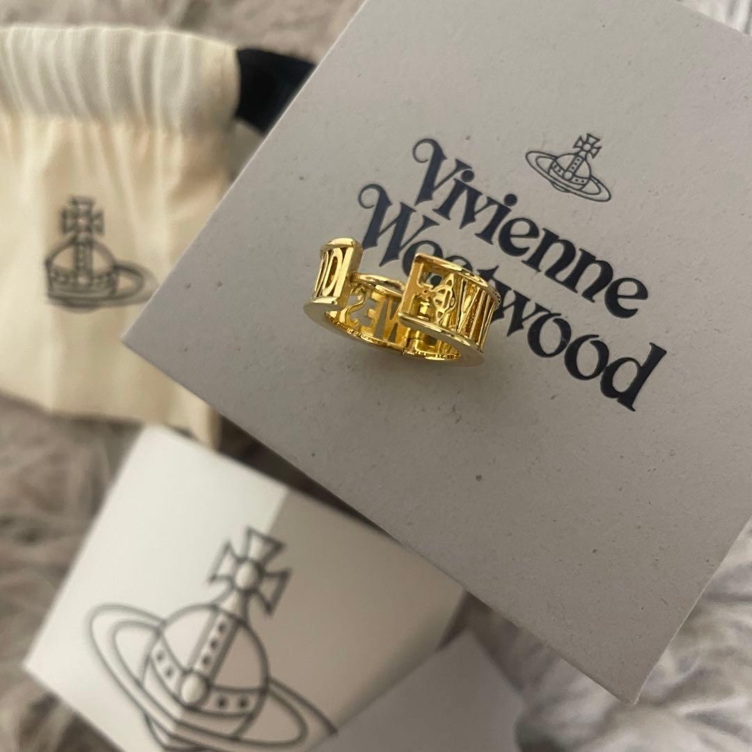 Vivienne Westwood シングルフープゴールドピアス　片耳用