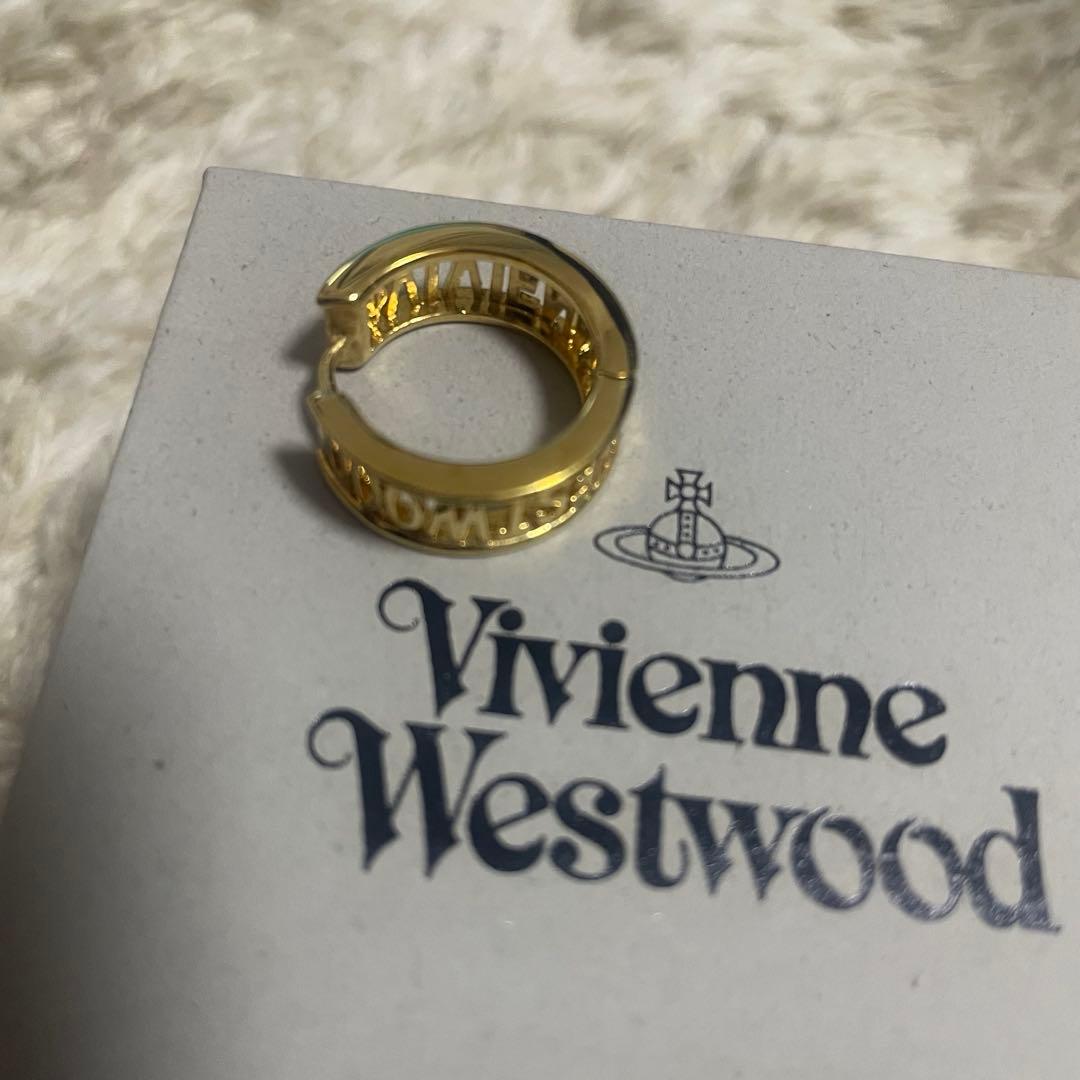 Vivienne Westwood シングルフープゴールドピアス　片耳用