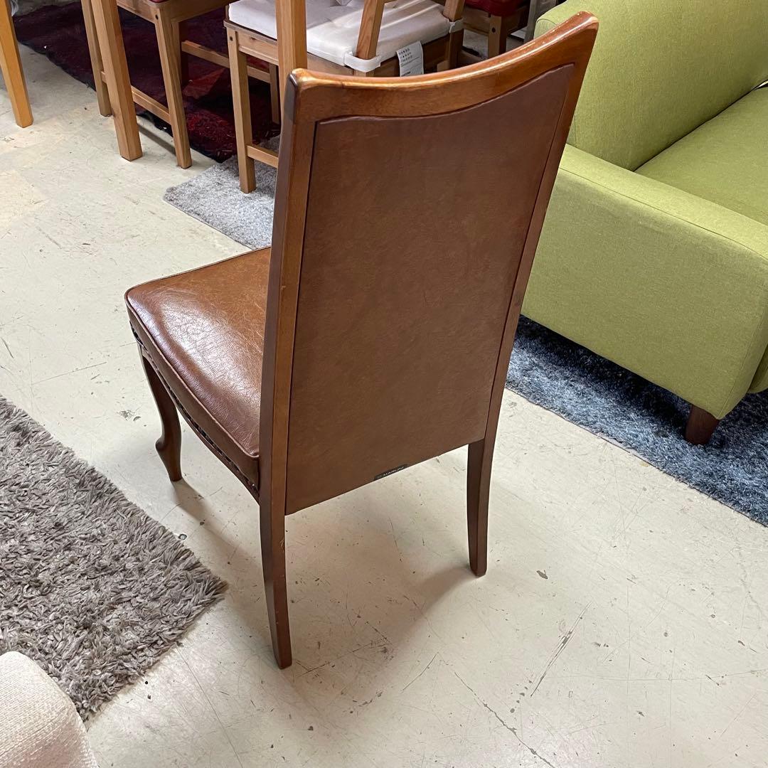 MARUNI マルニ木工⭐️ベルサイユシリーズ　ハイバックチェア　鋲打ち