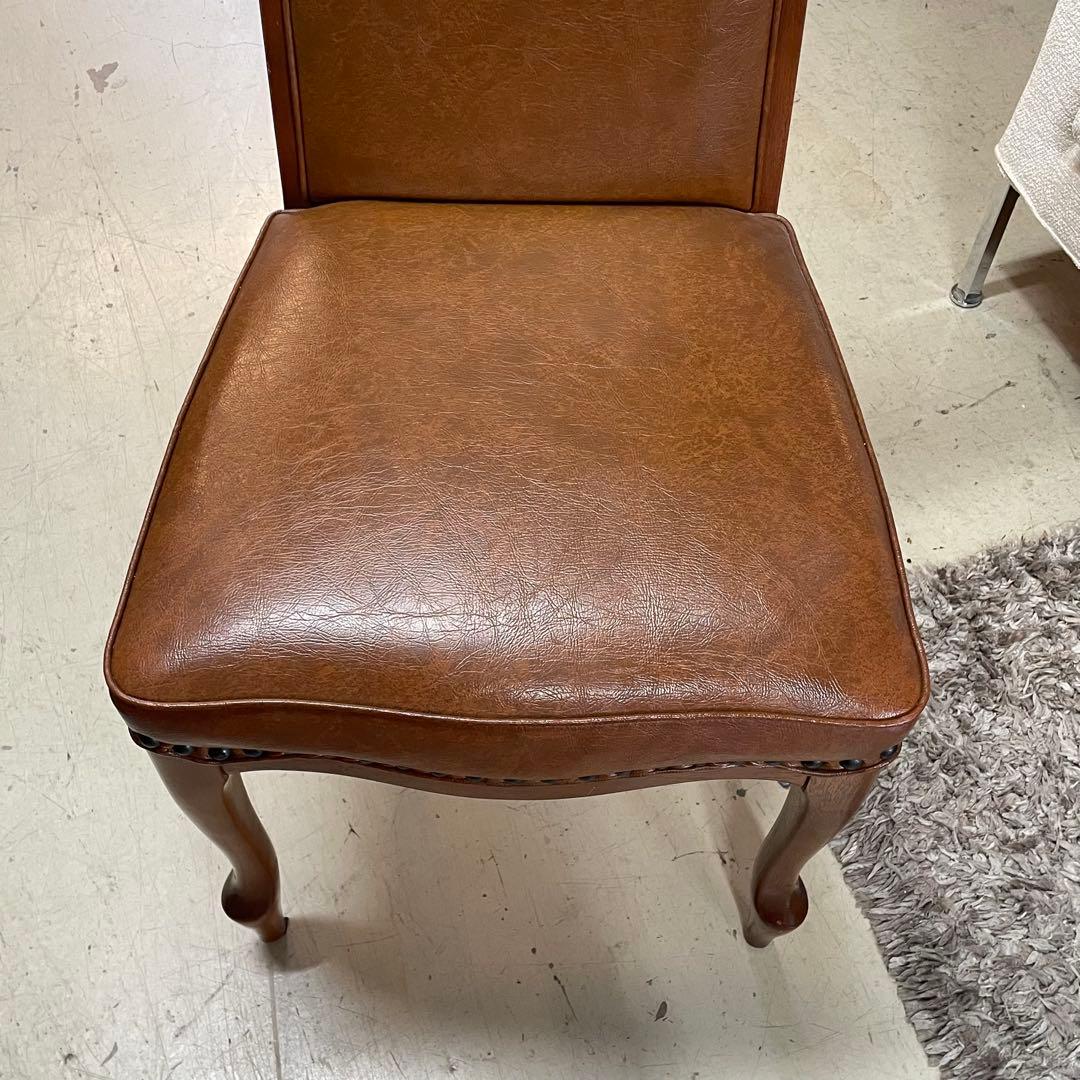 MARUNI マルニ木工⭐️ベルサイユシリーズ　ハイバックチェア　鋲打ち