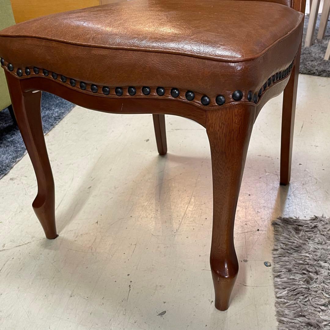 MARUNI マルニ木工⭐️ベルサイユシリーズ　ハイバックチェア　鋲打ち