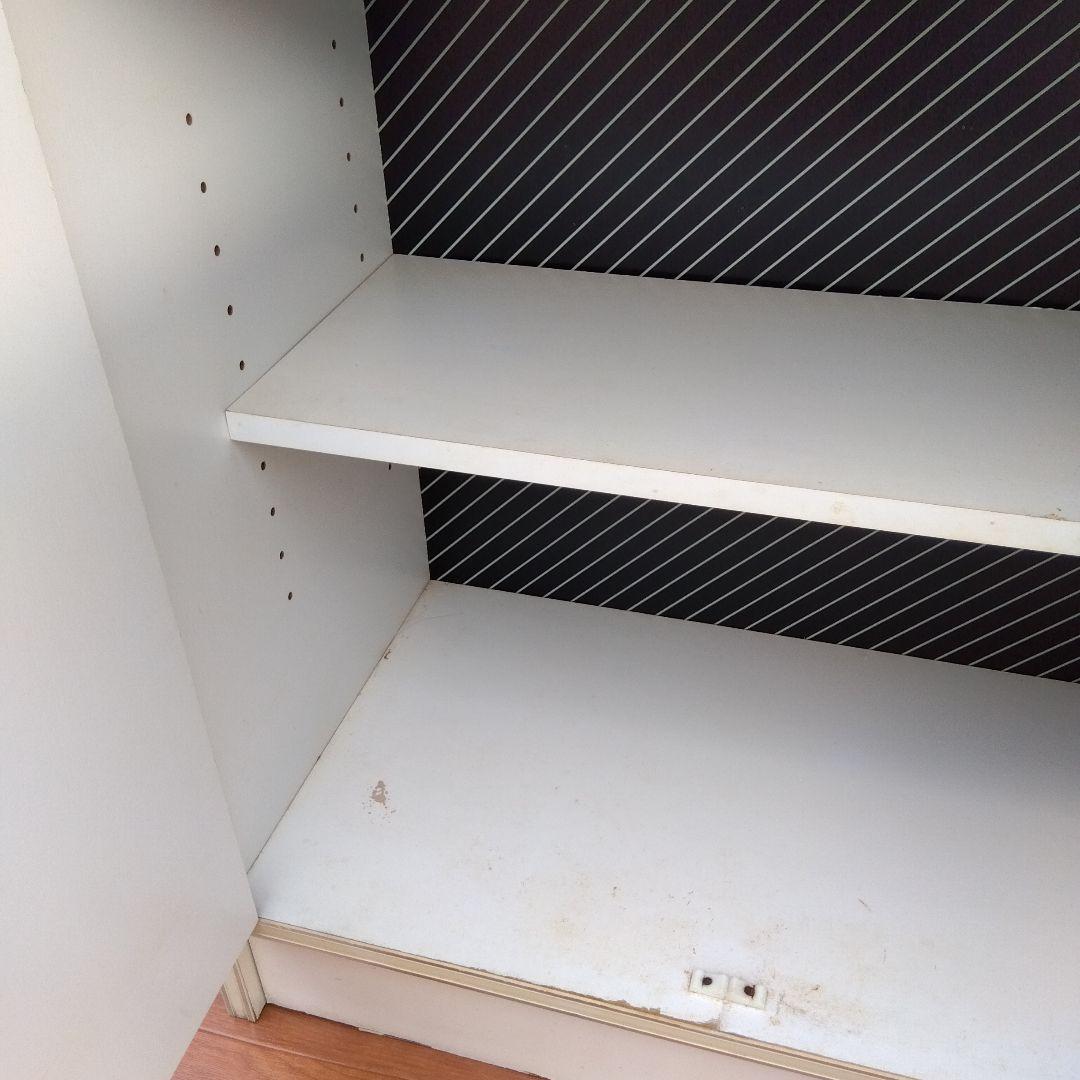 レトロポップ　食器棚　アーチ型　飾り棚