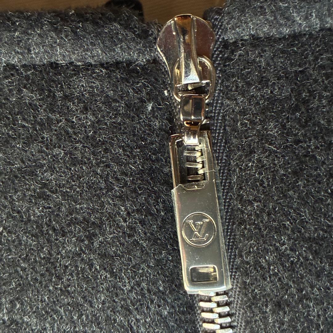 【極美品】ルイヴィトン ワンピース 20AW 34サイズ ウール グレー