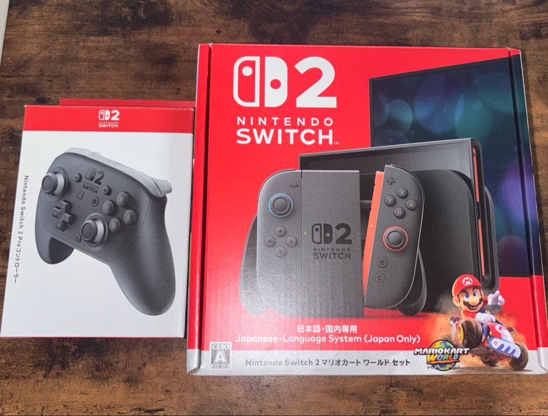 Nintendo Switch2 本体 マリオカート プロコン - メルカリ