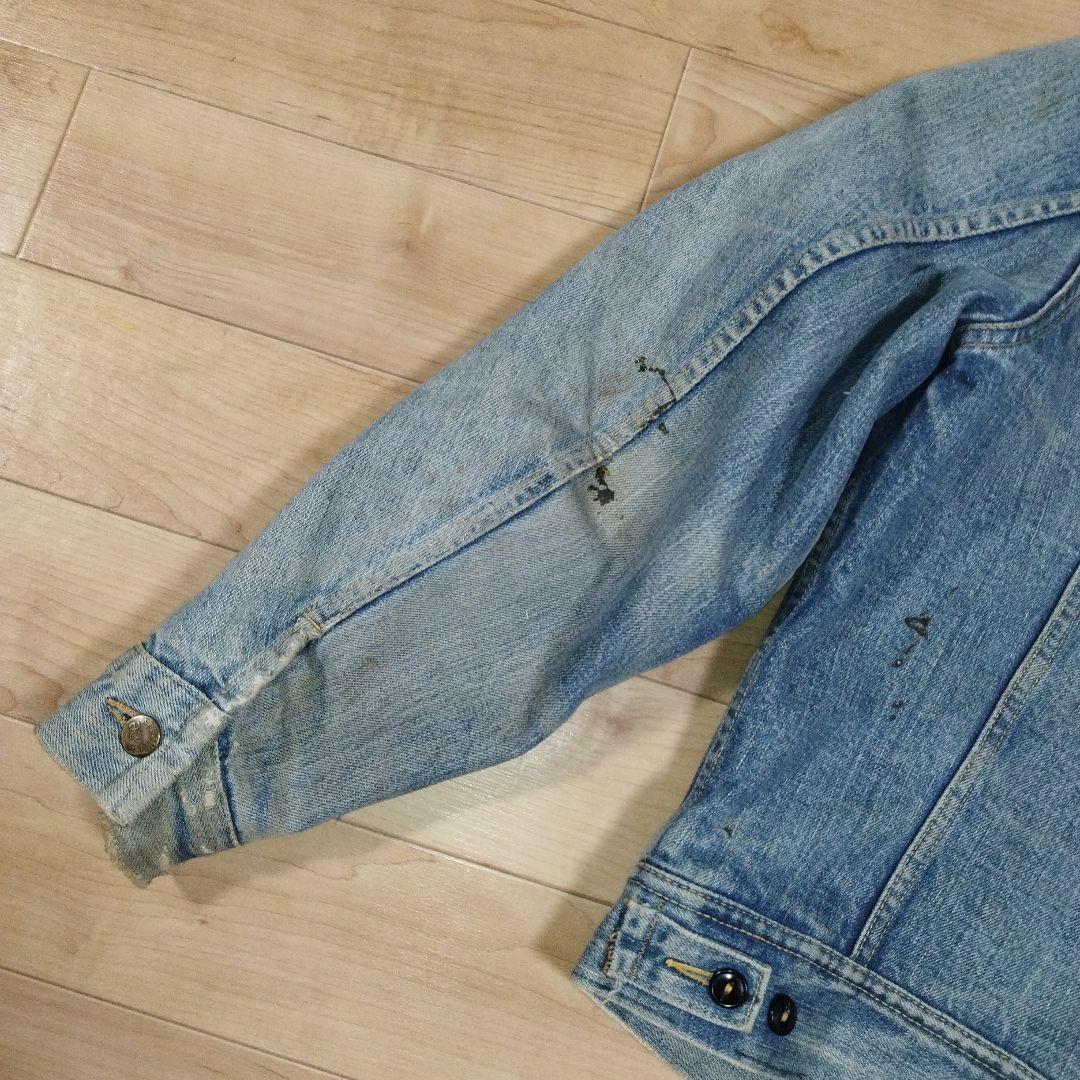 【07】Lee ストームライダー　70s後半　デニムジャケット　ジージャン