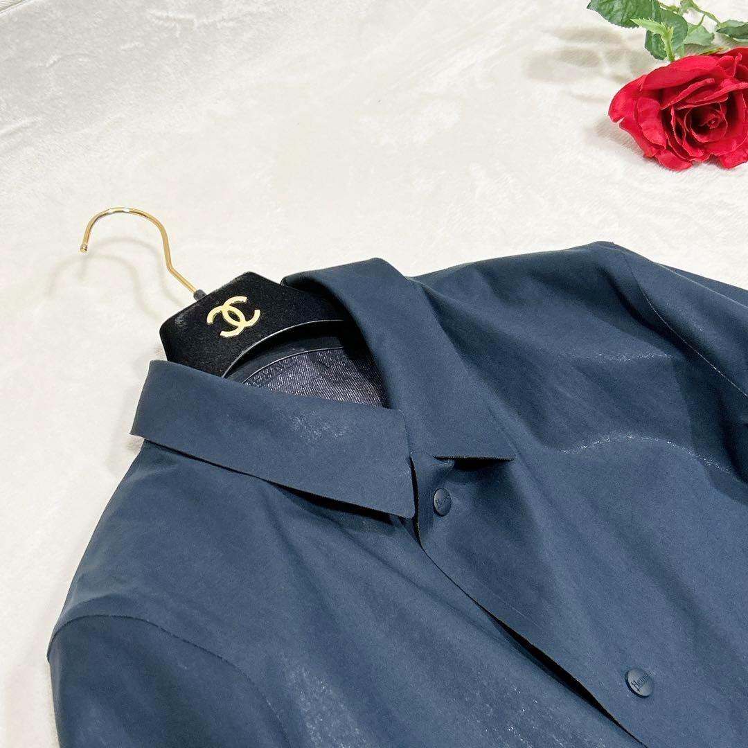 未使用✨　ヘルノ　herno ステンカラー　コート　リバーシブル　ゴム引き 48