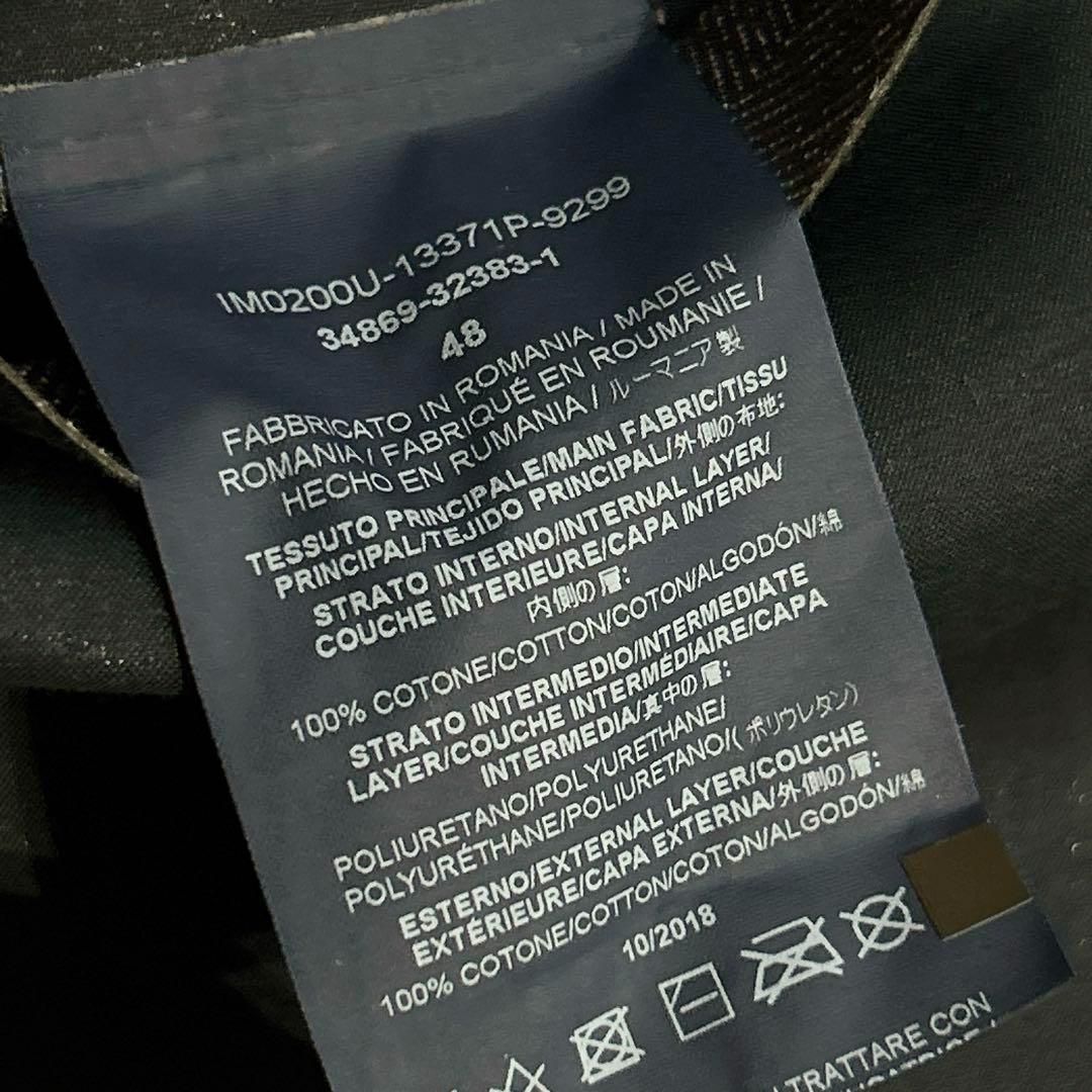 未使用✨　ヘルノ　herno ステンカラー　コート　リバーシブル　ゴム引き 48