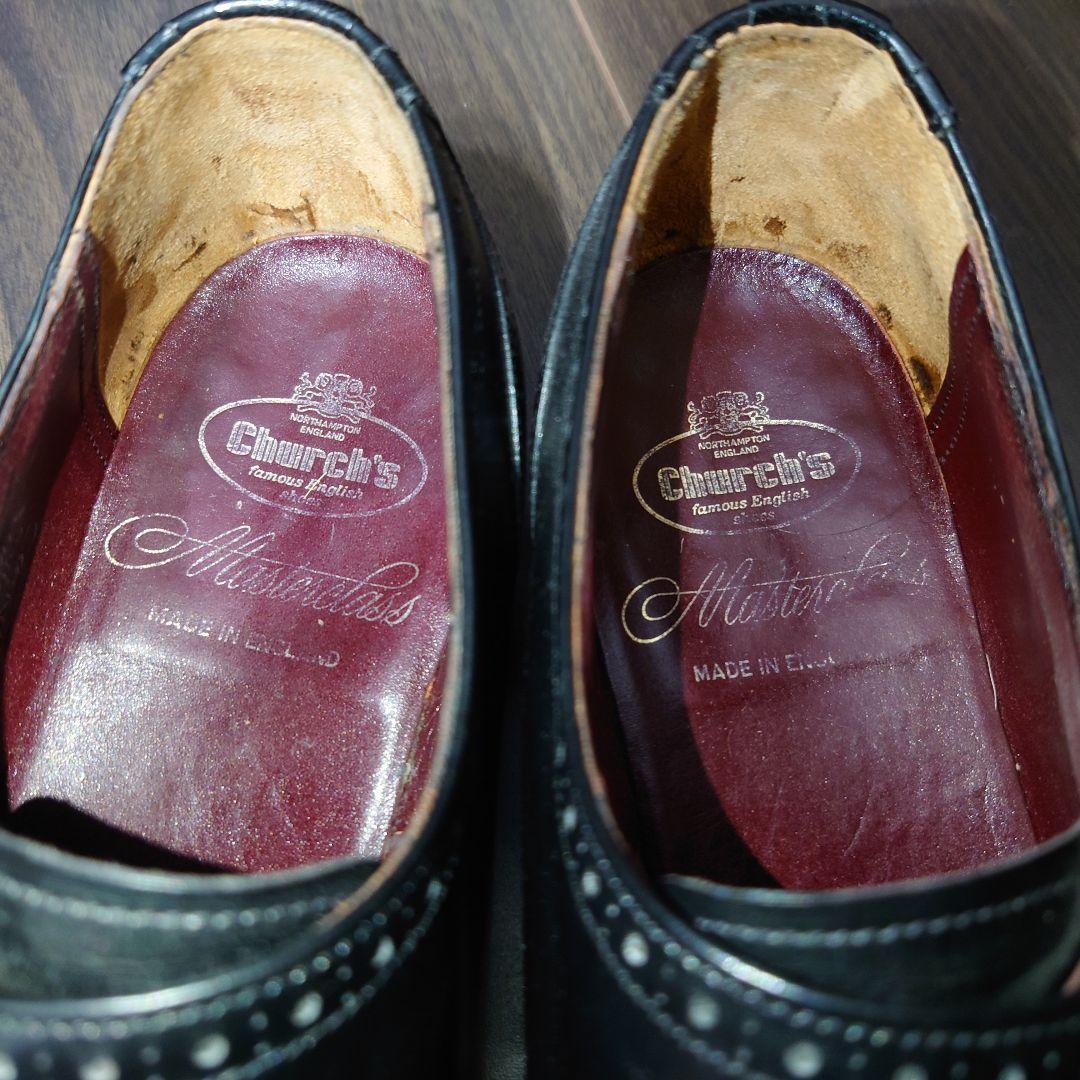 希少品】旧チャーチ マスタークラス シングルモンク フルブローグ 7F