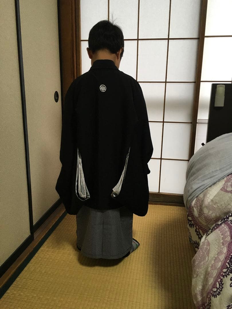 Catherine Cottage 黒紋付袴セット 115cm