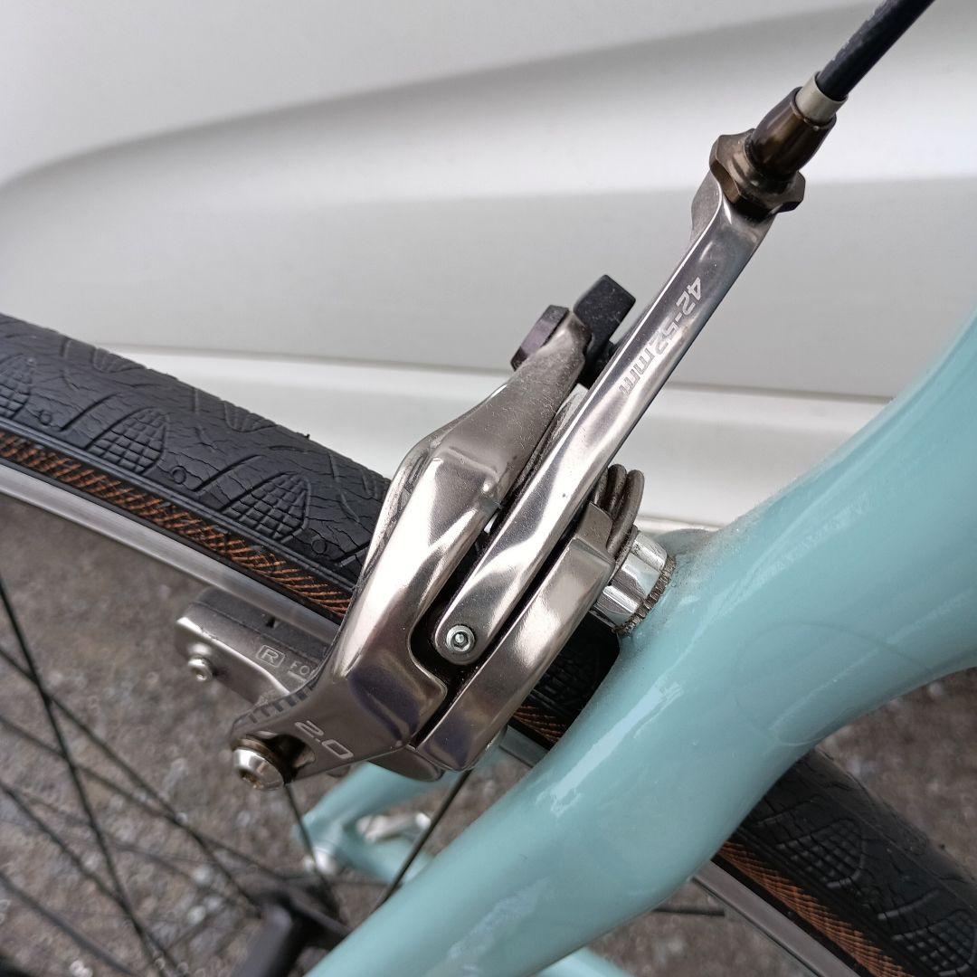 カスタム ロードバイク 水色