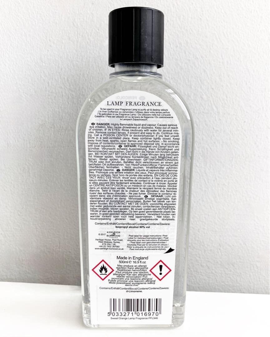 新品未使用 アシュレイ＆バーウッド オイル 500ml ベルガモット＆ウード