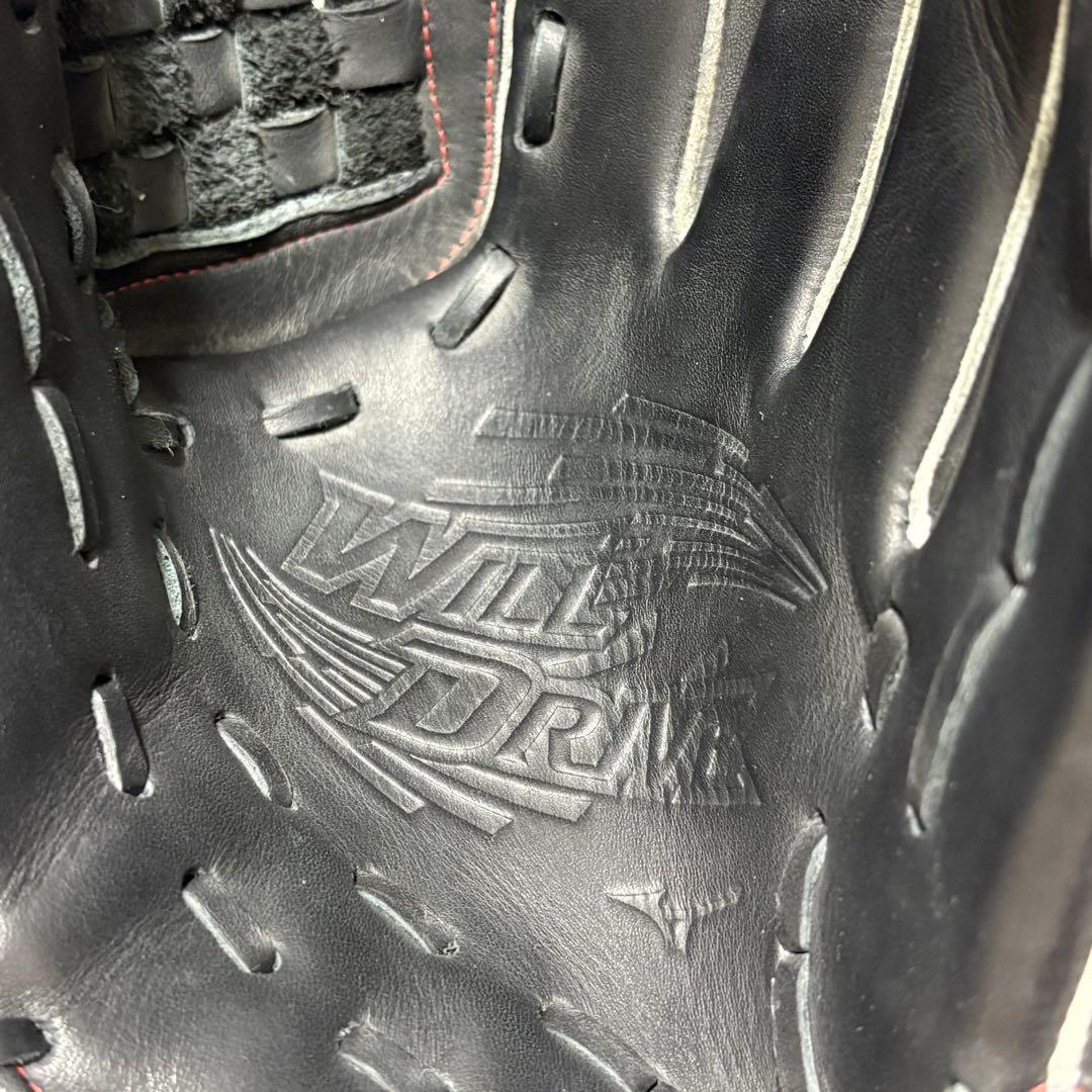 ⭐︎MIZUNO WILLDRIVE RED 軟式用グローブ 大人 投手用 美品⭐︎
