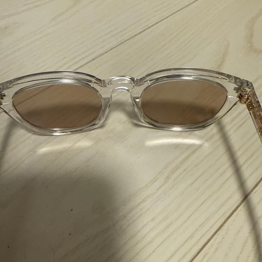 【極美品】イーブルアクトサングラスYALEⅡ clear /brown lens