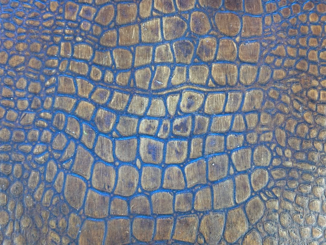 希少　クロコ柄　アンティーク　ヴィンテージ　ビンテージ　チェア　Yn