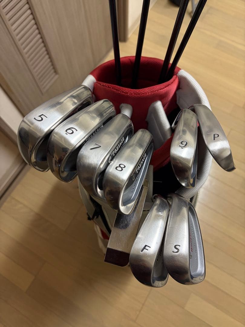 初心者向けメンズゴルフクラブセット PINGキャディバッグ　おまけ付き