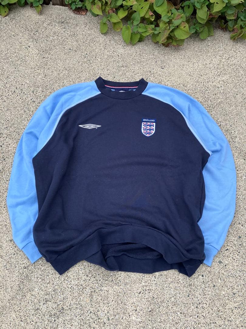 【入手困難】アンブロxイングランド代表 スウェットシャツ　プルオーバー 2XL