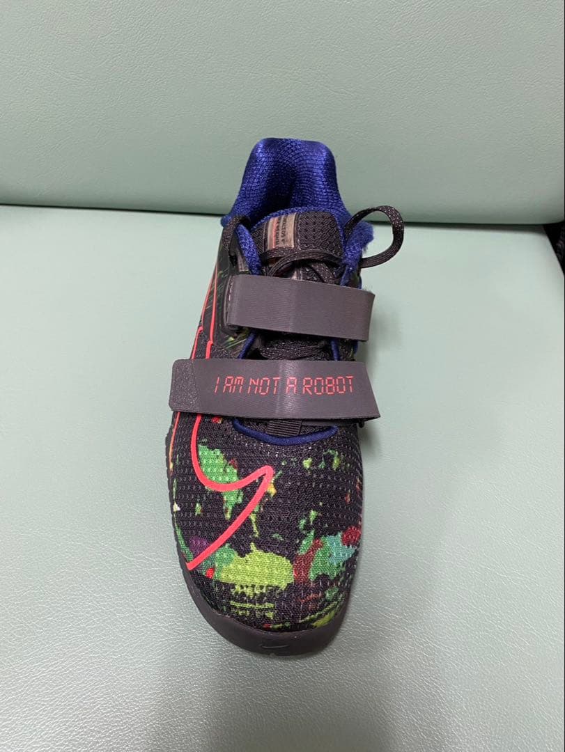 美品　ナイキ ロマレオス 4AMP トレーニングシューズ リフティング シューズ