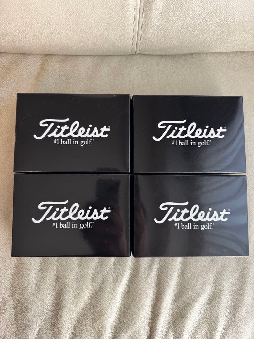 新品未使用　タイトリスト プロ V1x 半ダース×4箱（24個）