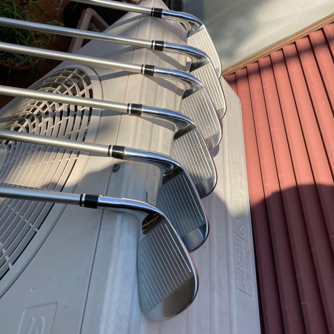 希少Mグローレアイアン7〜Ａ、simグローレ6 番　6本mci80r純正　Ｄ1