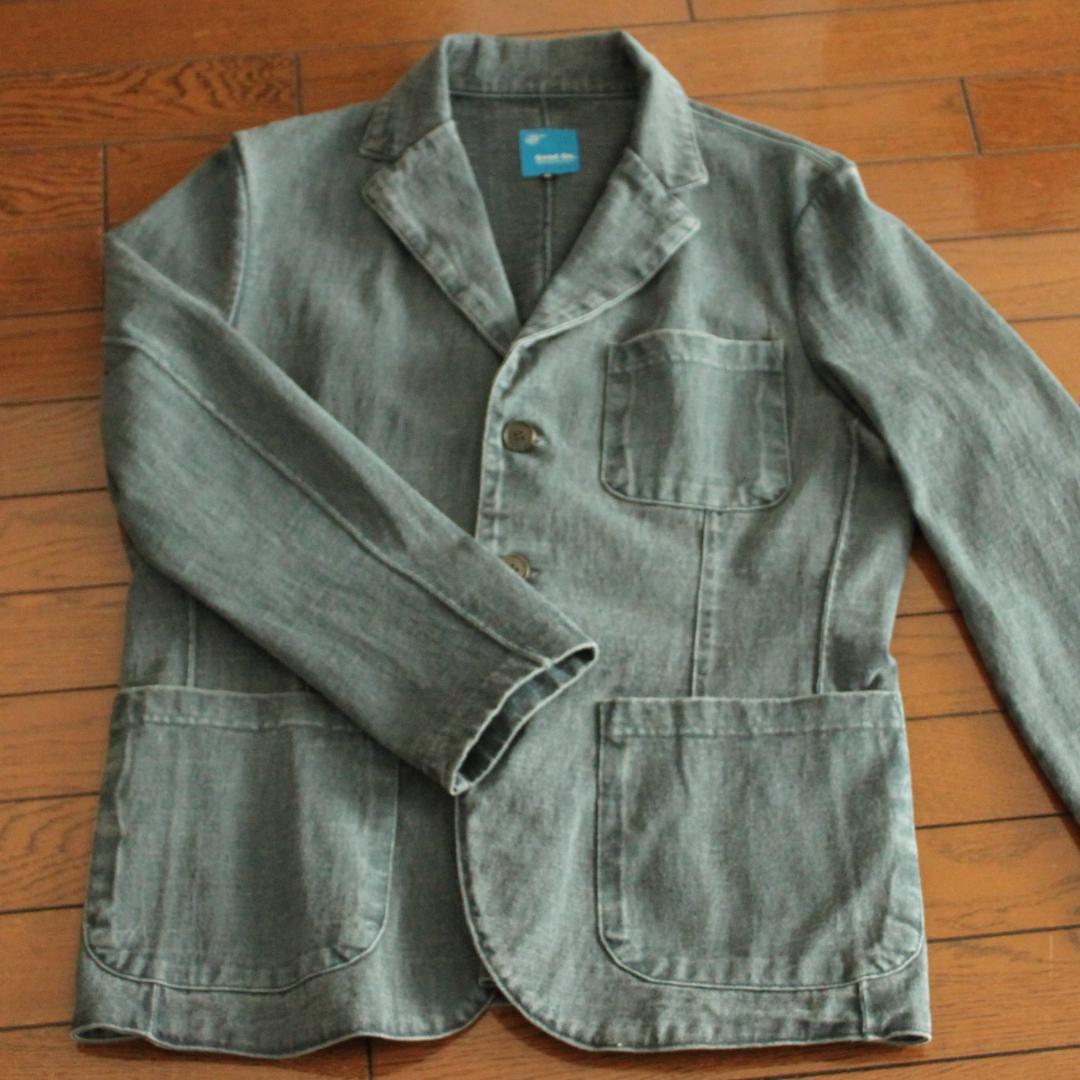 グッドオン Good On ヘビージャージーテーラージャケット グレー