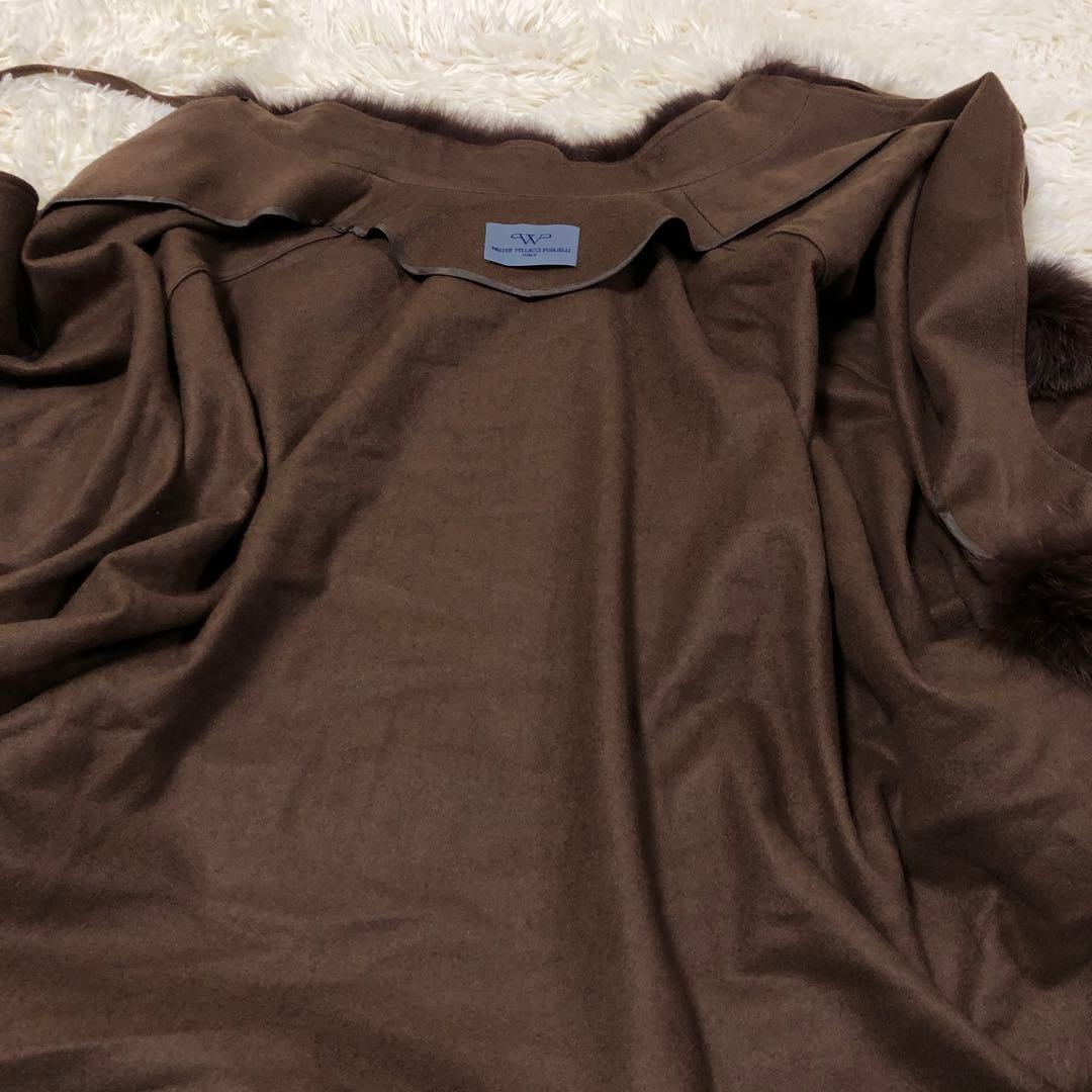 WALTER PELLACCI PUGLIELLI ファーポンチョケープ