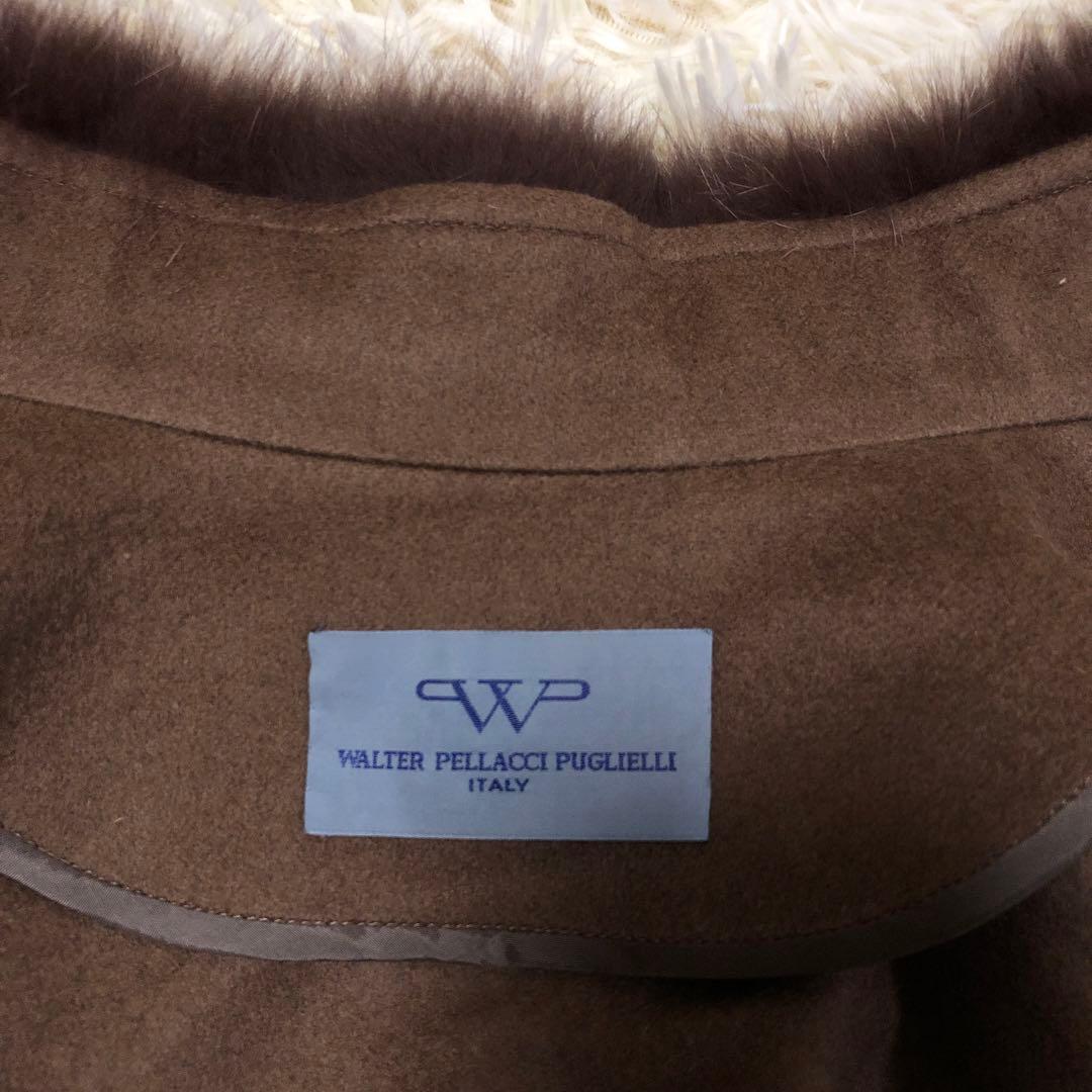 WALTER PELLACCI PUGLIELLI ファーポンチョケープ