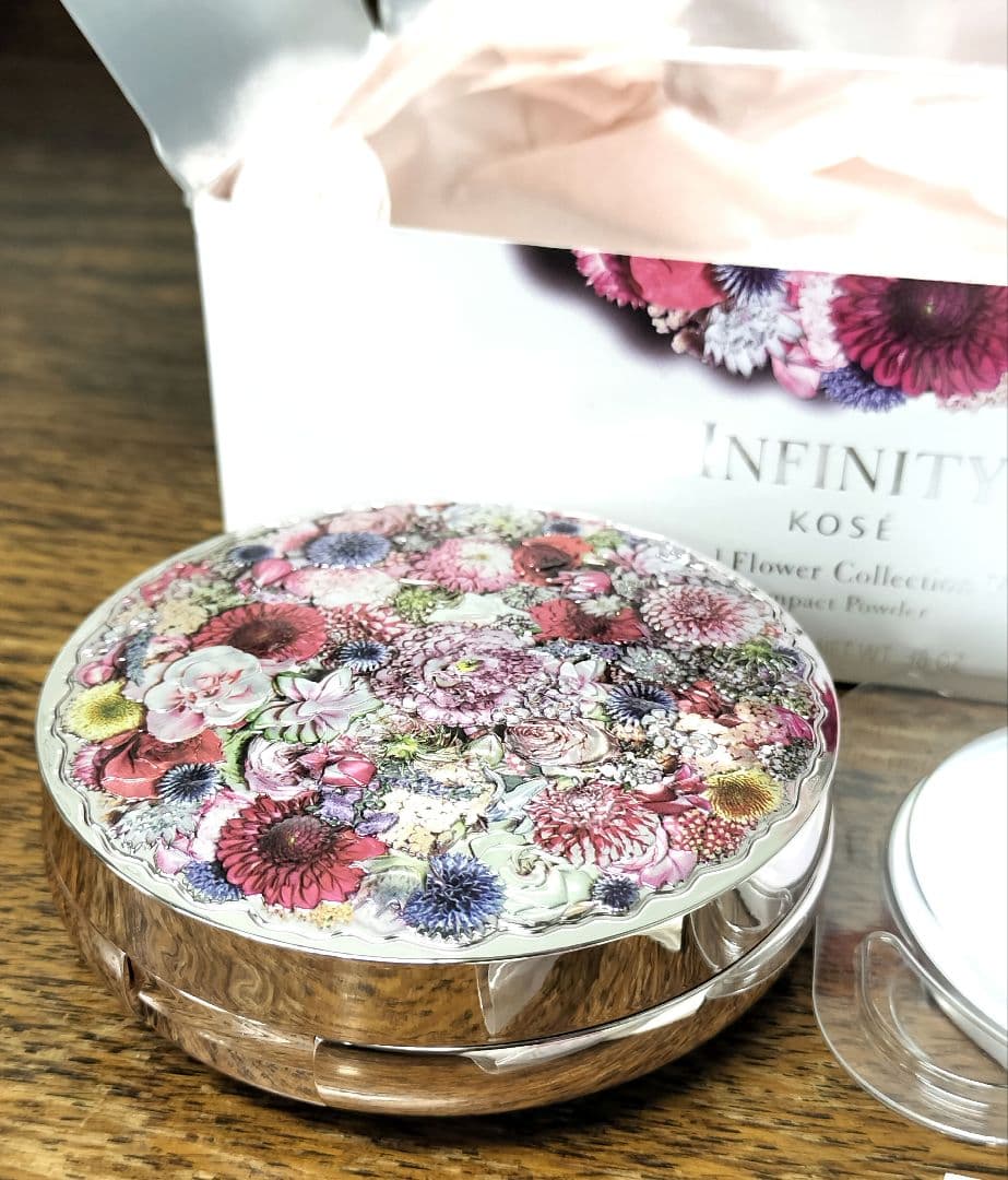 INFINITY KOSE ルースパウダー 花柄デザイン インフィニティVⅢ