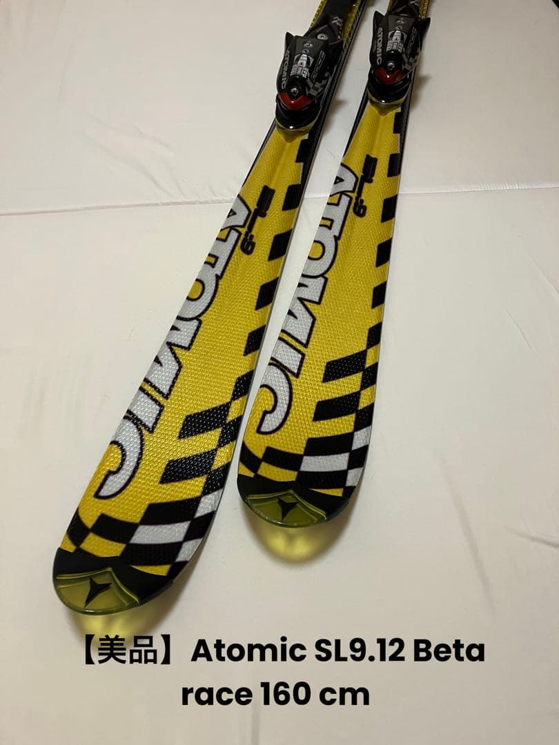【美品】Atomic SL9.12 Beta race 160 cm