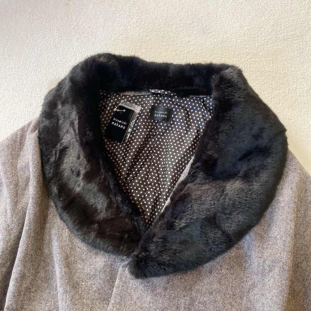 ヒロミチナカノ　ポンチョ 和装コート ケープ コート　羽織り