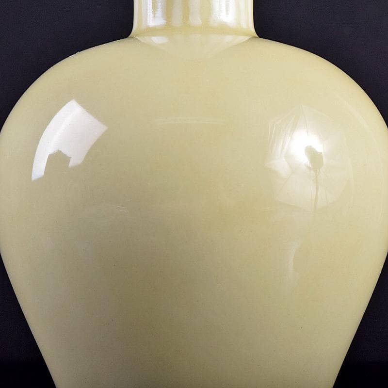 七宝焼 安藤七宝店 純銀刻印 瓶子型 黄玉釉 花瓶 共箱 M R8511 - メルカリ