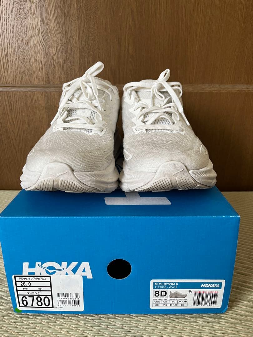 HOKA CLIFTON 9 クリフトン9 26cm - メルカリ