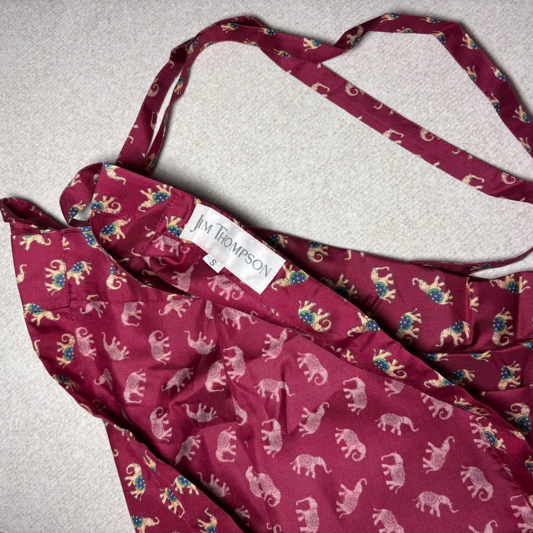 【新品】JIM THOMPSON ジムトンプソン　パジャマ　シルク100% 象