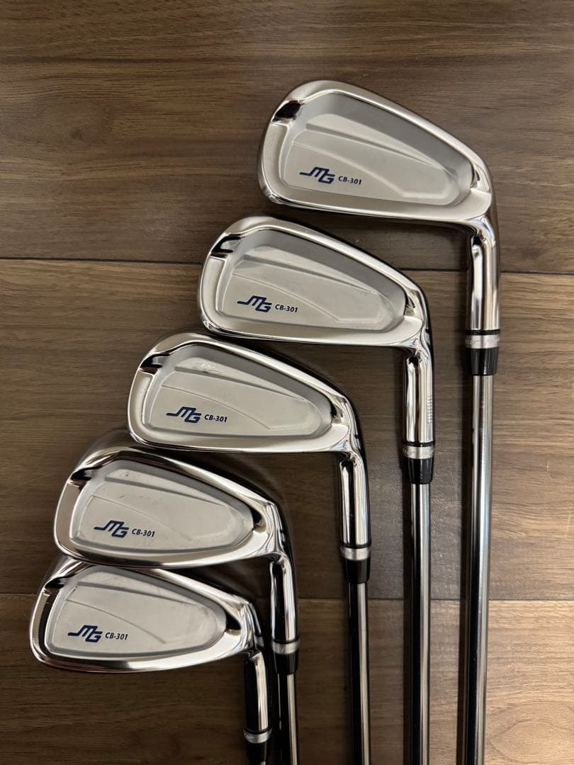 【極上美品】三浦技研 CB-301 アイアンセット 5本セット