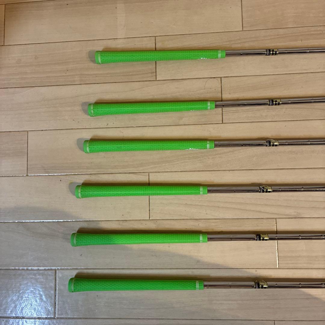 Ping I blade アイアンセット 6本 グリーングリップ　w〜5